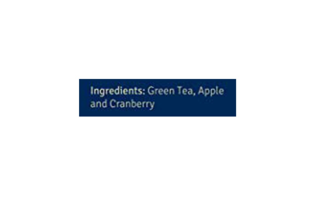 Dancing Leaf Apple Cranberry Green Tea   Tin  50 grams